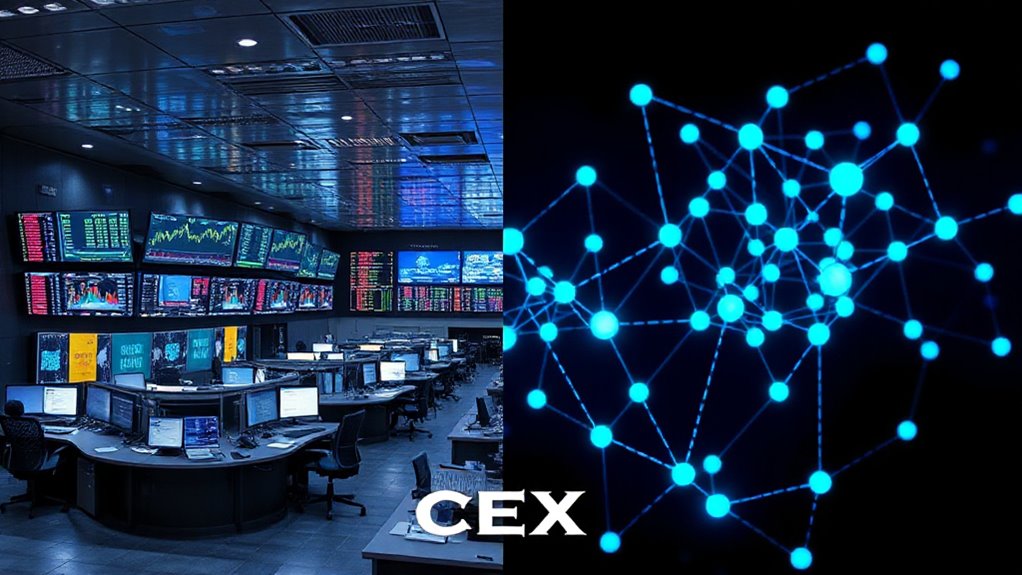 centralized versus decentralized exchanges