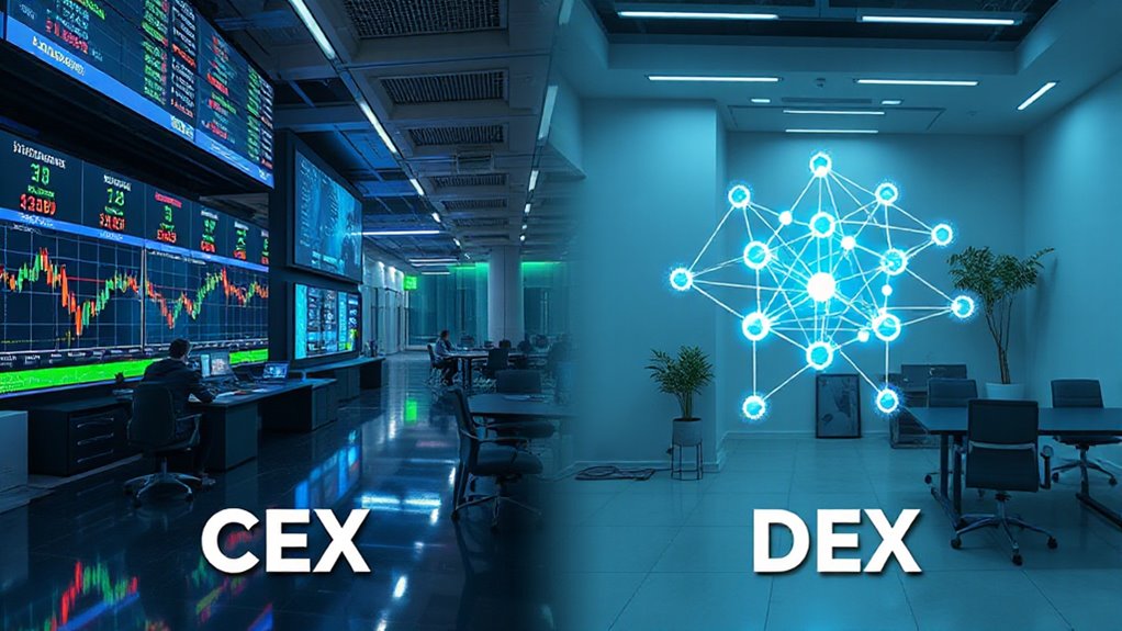 centralized versus decentralized exchanges