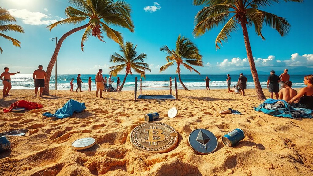 crypto betting beach brawl