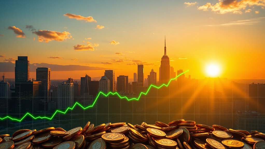 rising prices in cryptocurrency